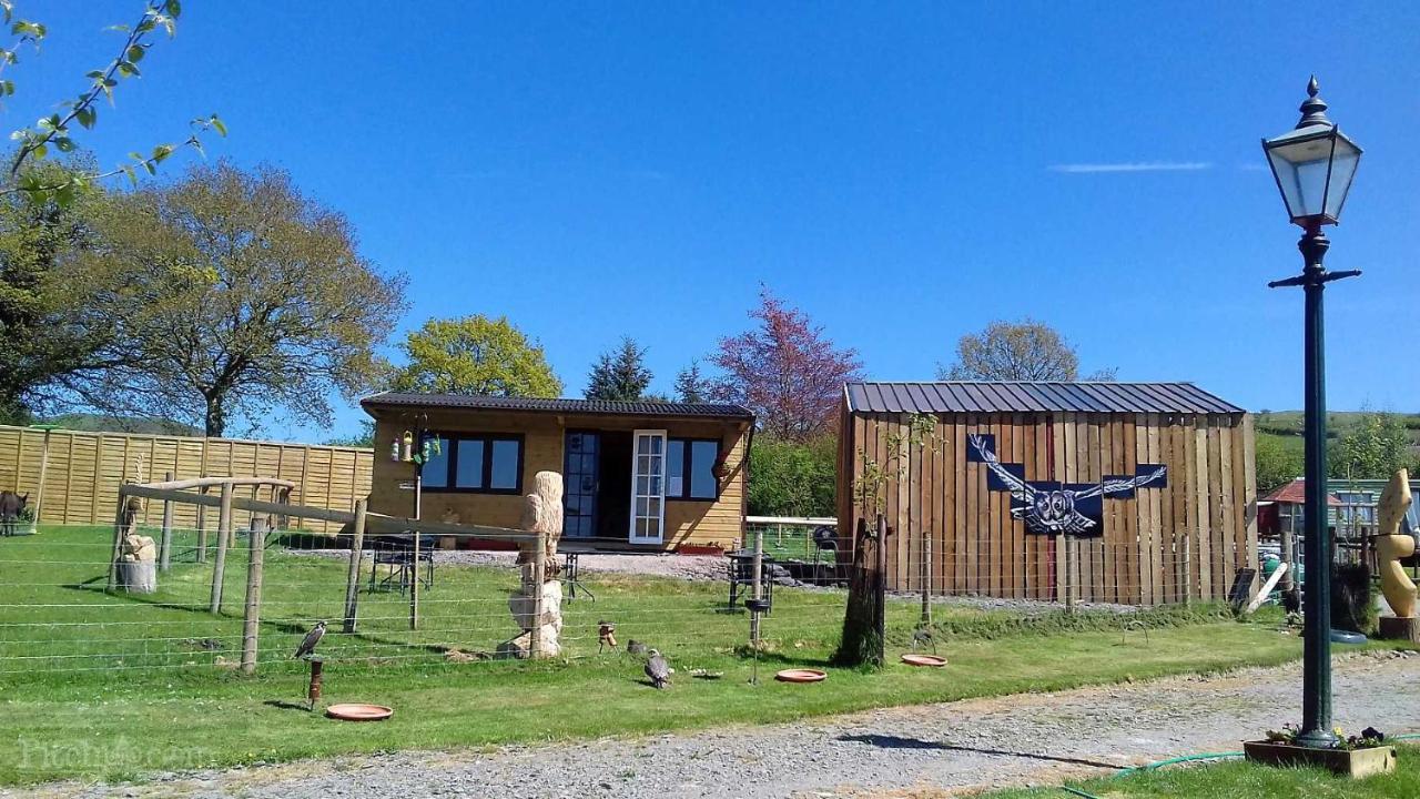 Ruby Shepherds Hut Sleeps 4 Rhayader Bagian luar foto